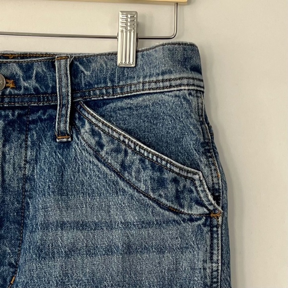 Women's Madewell 11 Inch High Rise Flare Denim Jeans - Mid-wash - Picture 3 of 9